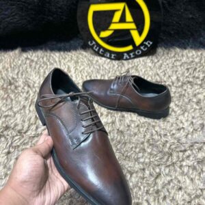 Whole Cut Leather Derby - Image 4