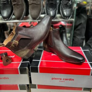 Leather Chelsea Boots with Zipper - Image 7