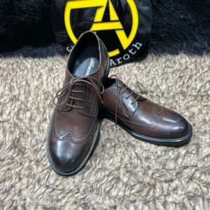 Brogue Wingtip Derby Shoes - Image 3