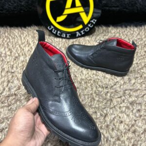 Leather Dress Boots - Image 3