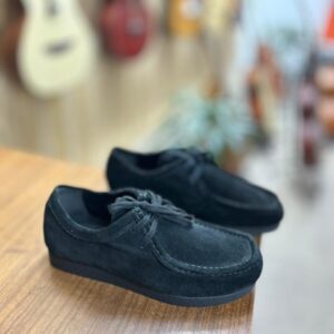 Suede Leather Penny Slip Lace Loafer - Image 6